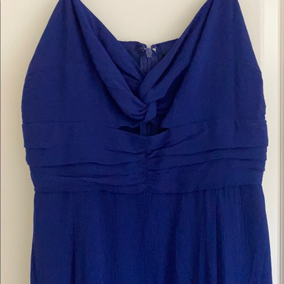 Blue mid length cocktail dress. Forever 21 - Picture 2 of 2